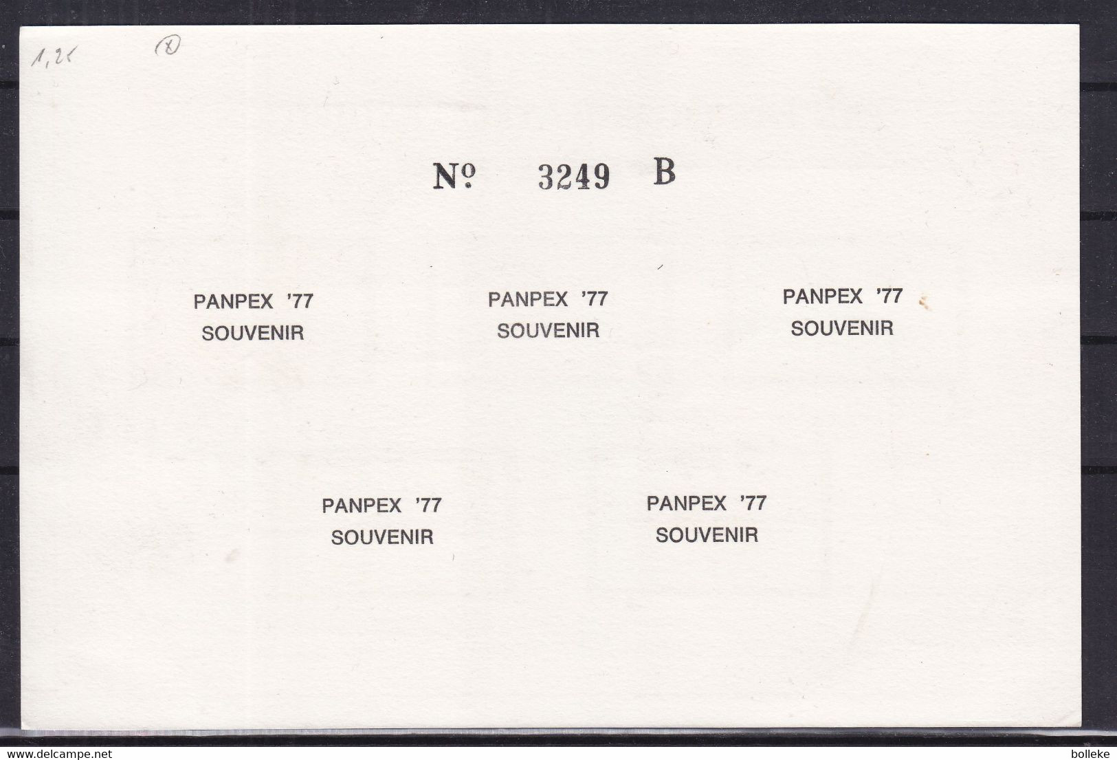 Nouvelle Zélande - Document De 1977 ° - Expo Philatélique Panpex 77 - - Lettres & Documents