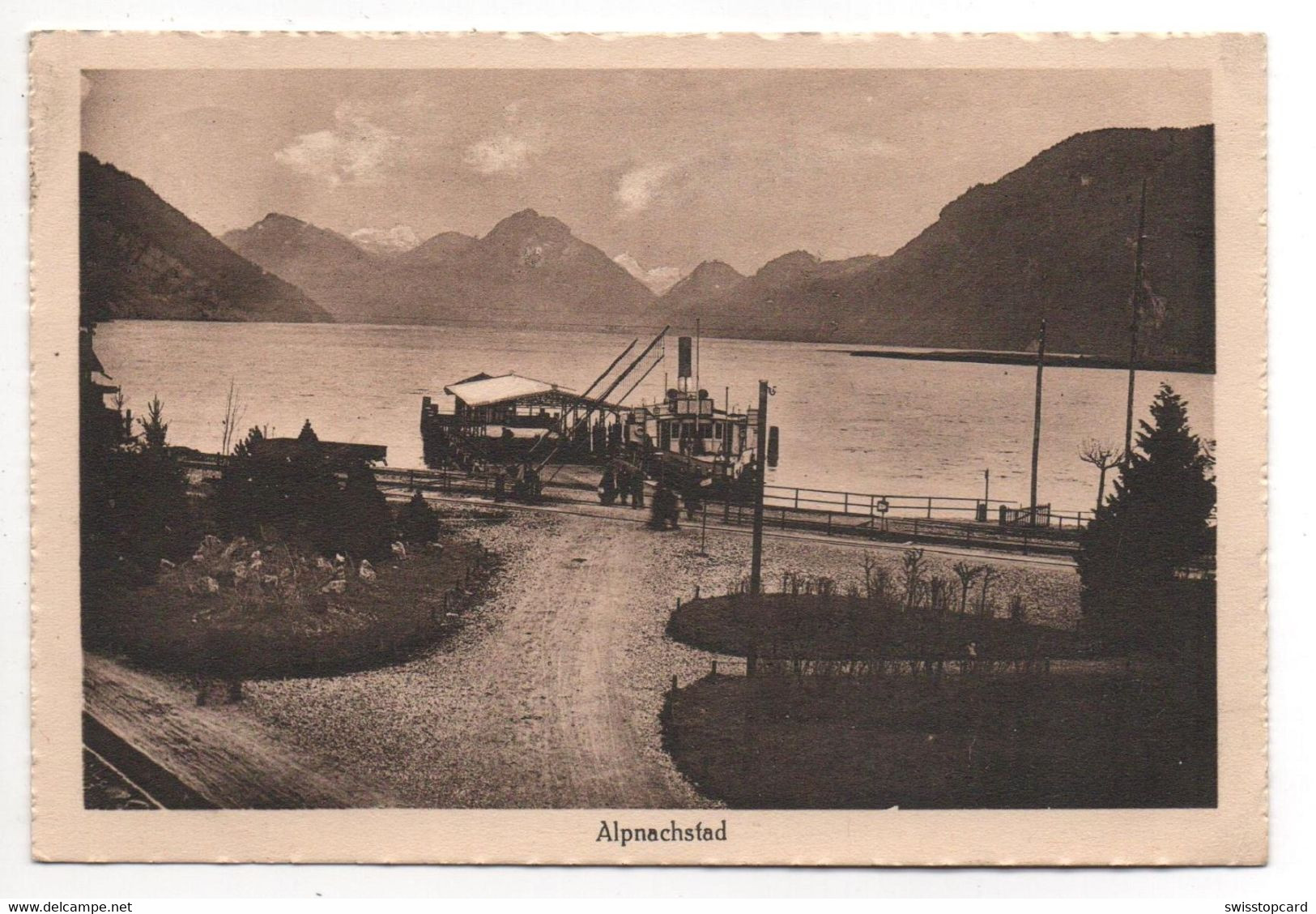 ALPNACHSTAD Dampfschiff - Alpnach