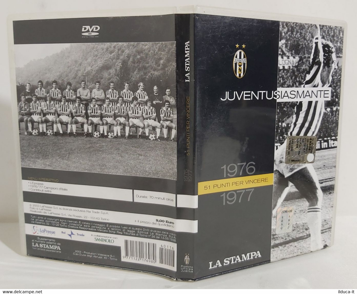 I101801 DVD Juventus - Juventusiasmante 1976-1977 - 51 Punti Per Vincere - Sport