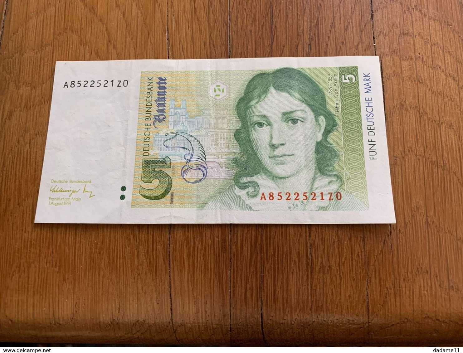 5 Marks 1991 - 5 Deutsche Mark