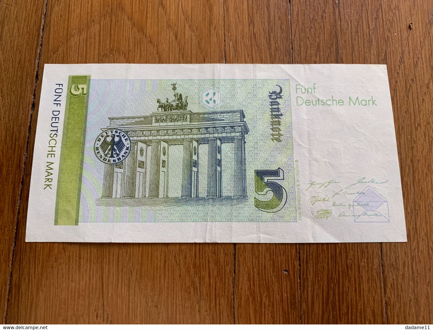 5 Marks 1991 - 5 Deutsche Mark