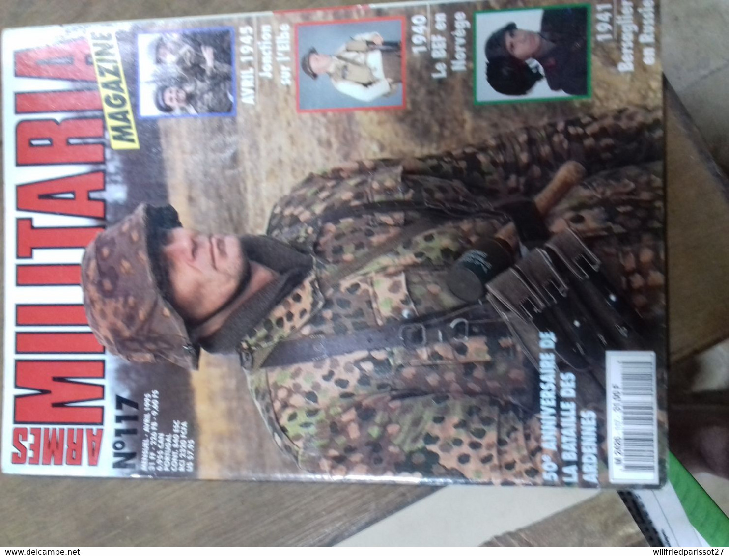 4/  ARMES MILITARIA N° 117  MAGAZINE - Wapens