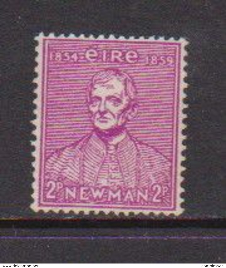 IRELAND    1954     Centenary  Of  Founding  Of  Catholic  University    2d Bright  Purple    MH - Unused Stamps