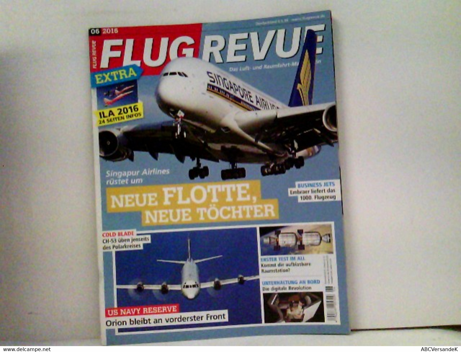 FLUG REVUE Das Luft- Und Raumfahrt-Magazin 2016-06 - Verkehr