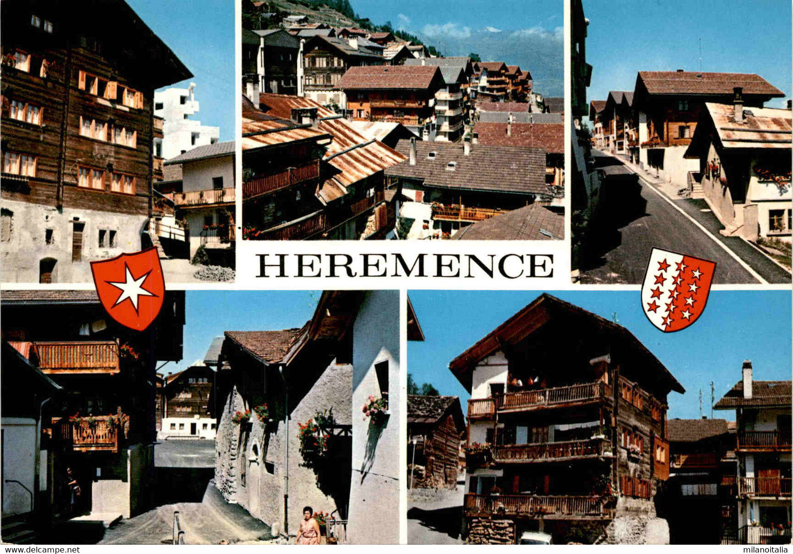 Heremence - 5 Bilder (8038) * 1987 - Hérémence