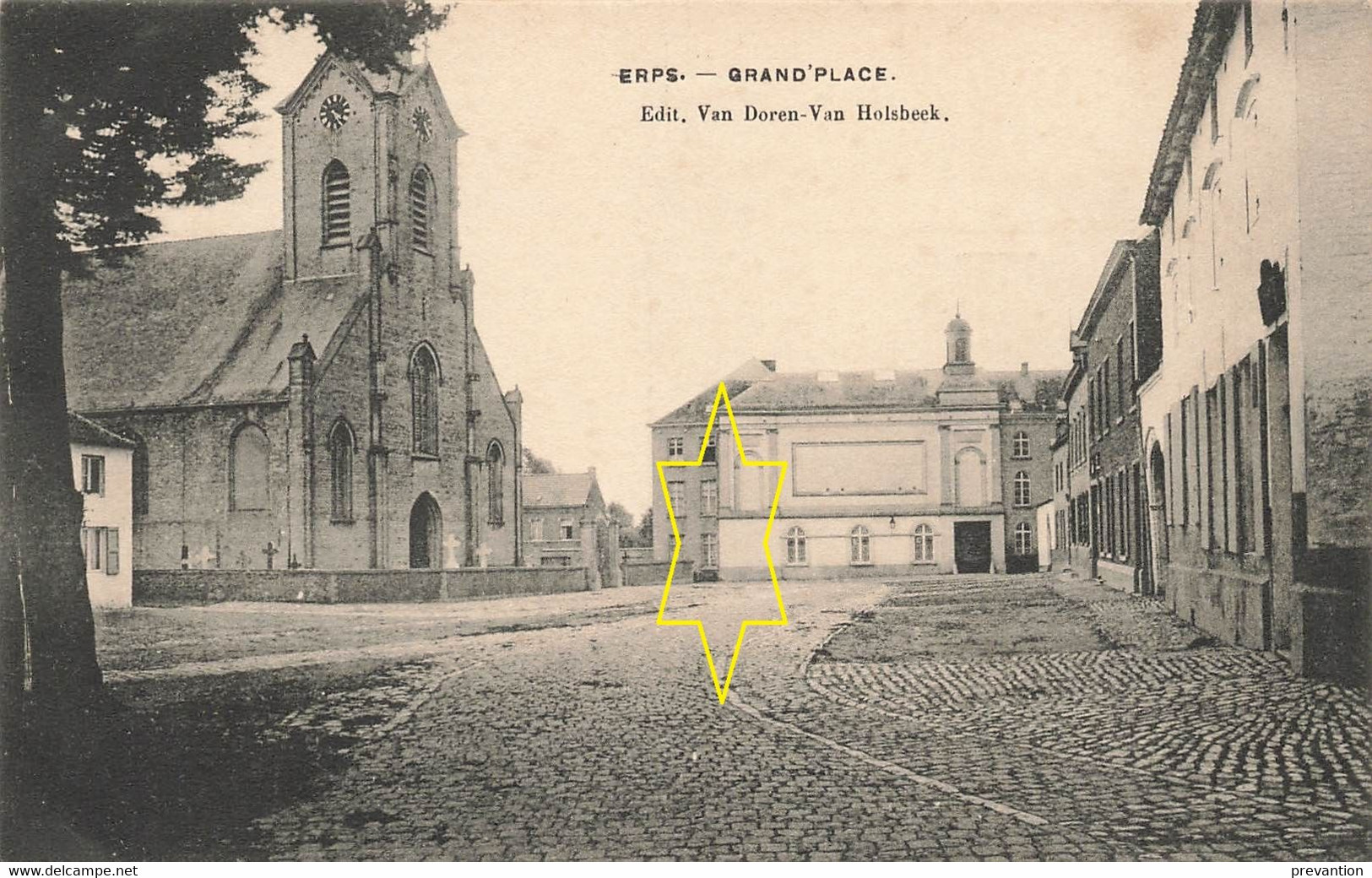 ERPS - Grand'Place - Carte Circulé En 1912 - Kortenberg