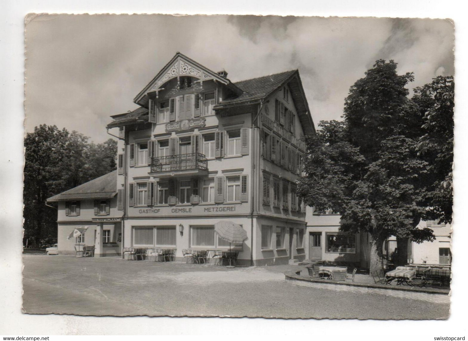 WEISSBAD Gasthaus U. Metzgerei Gemsli - Weissbad 