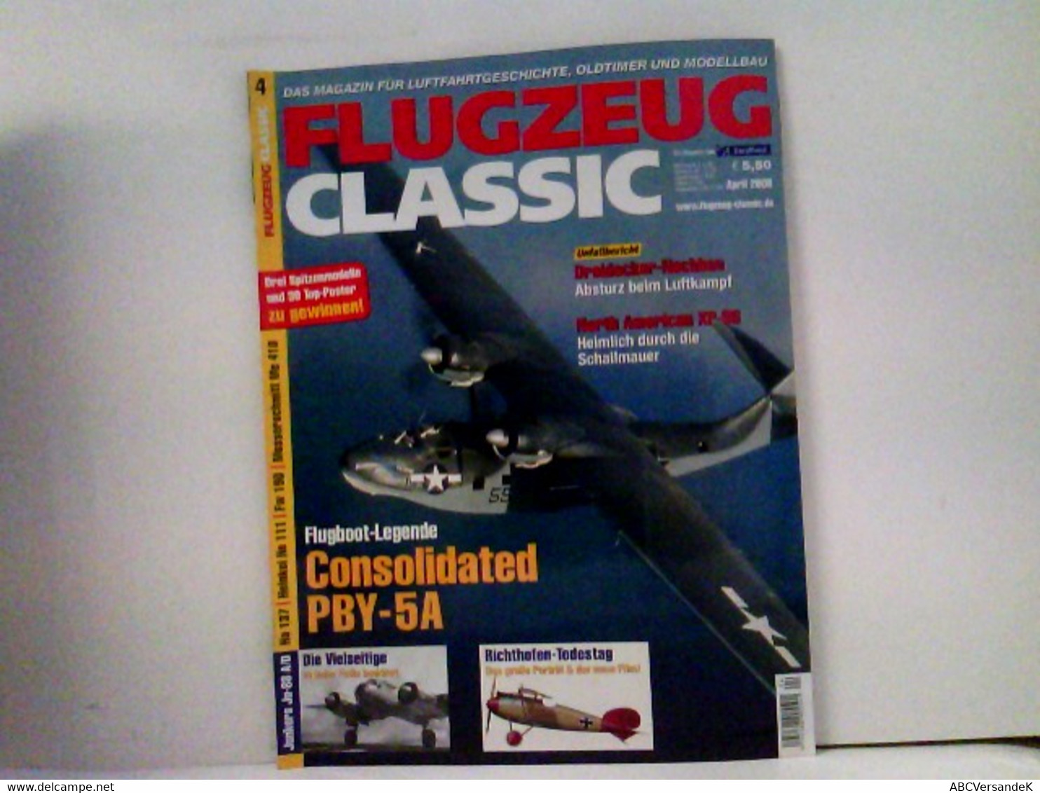 FLUGZEUG CLASSIC  Magazin Für Luftfahrtgeschichte, Oldtimer, Modellbau 2008-04 - Transports