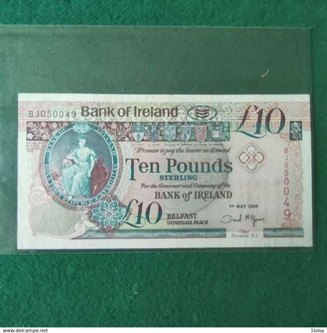 IRLANDA 10 POUNDS 2005 - Irlande