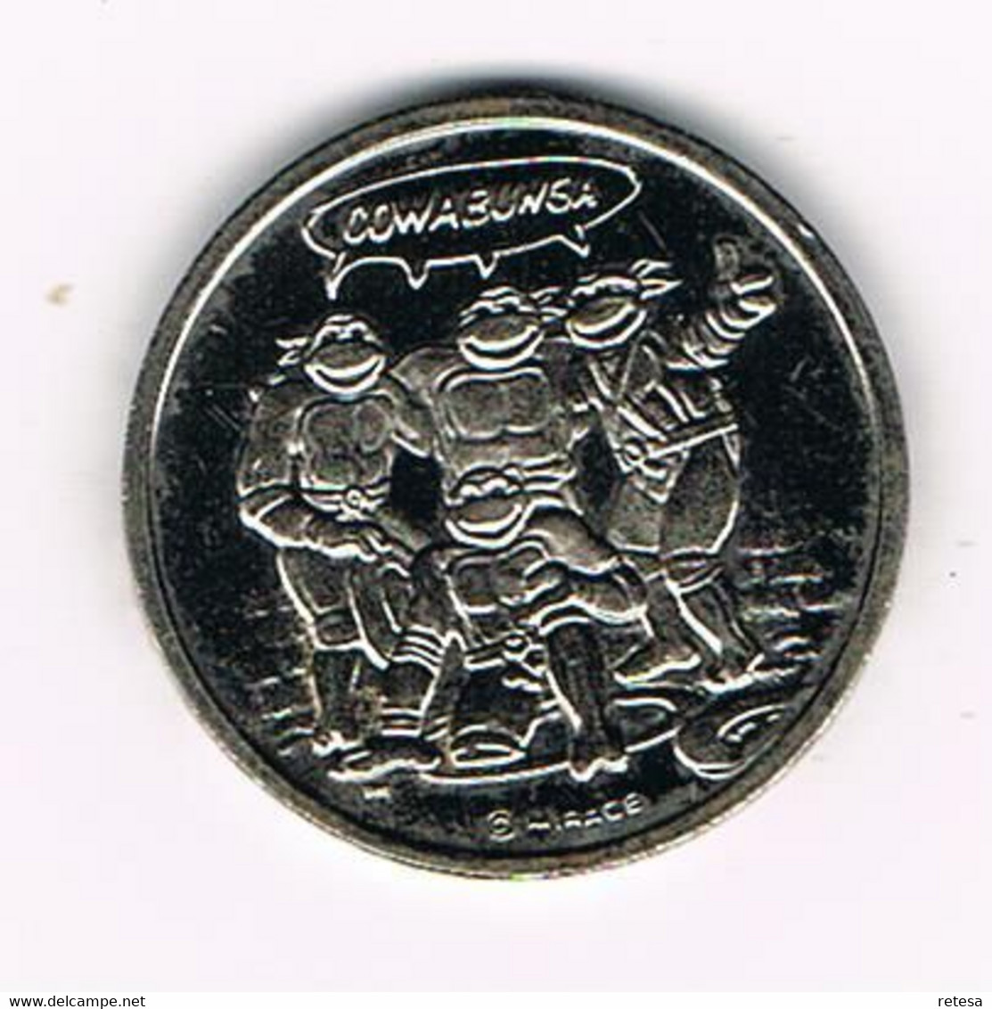 # USA PENNING BLIMP - NINJA TURTES - COWABUNGA 1990 ? - Souvenir-Medaille (elongated Coins)