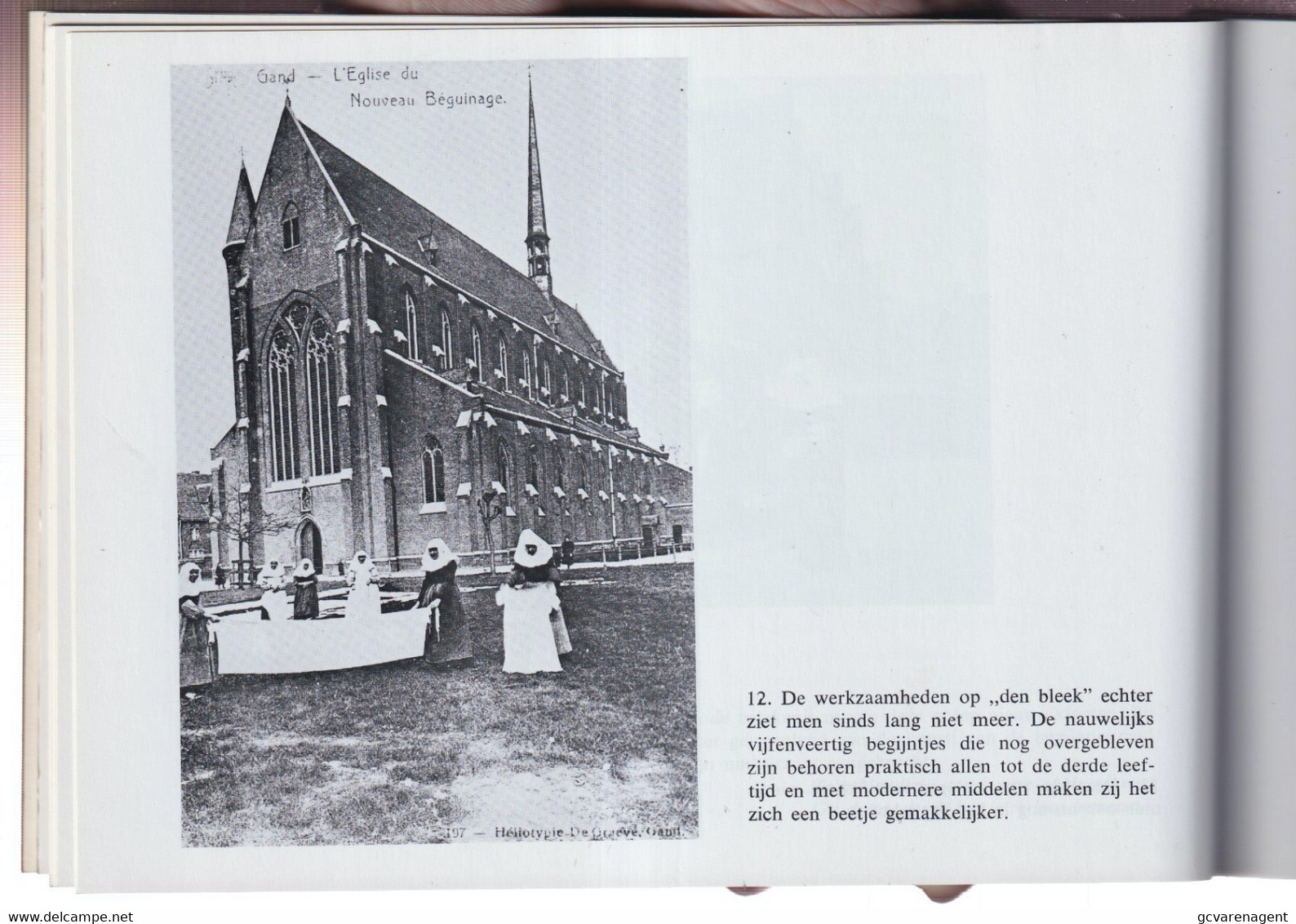 SINT AMANDSBERG DESTELBERGEN   IN OUDE PRENTKAARTEN  -   - 19.5 X 13.5 CM  MOOIE STAAT - Destelbergen