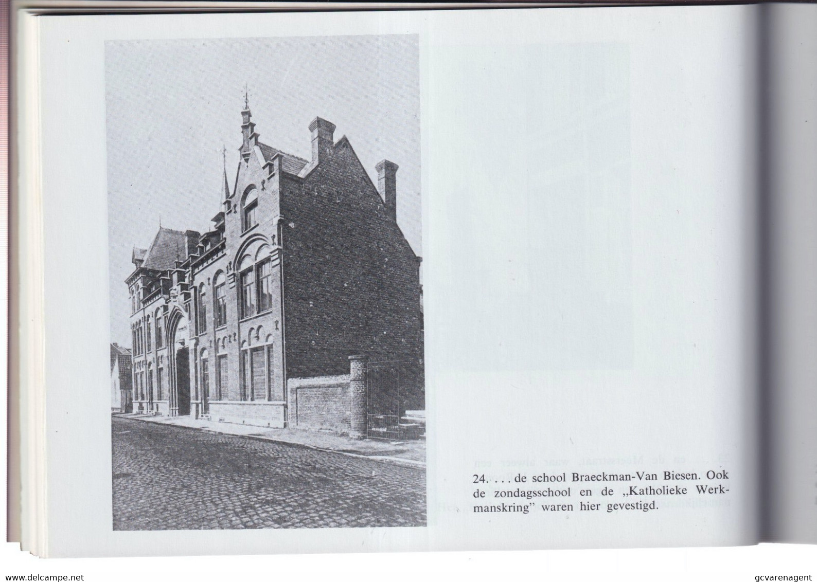 SINT AMANDSBERG DESTELBERGEN   IN OUDE PRENTKAARTEN  -   - 19.5 X 13.5 CM  MOOIE STAAT - Destelbergen