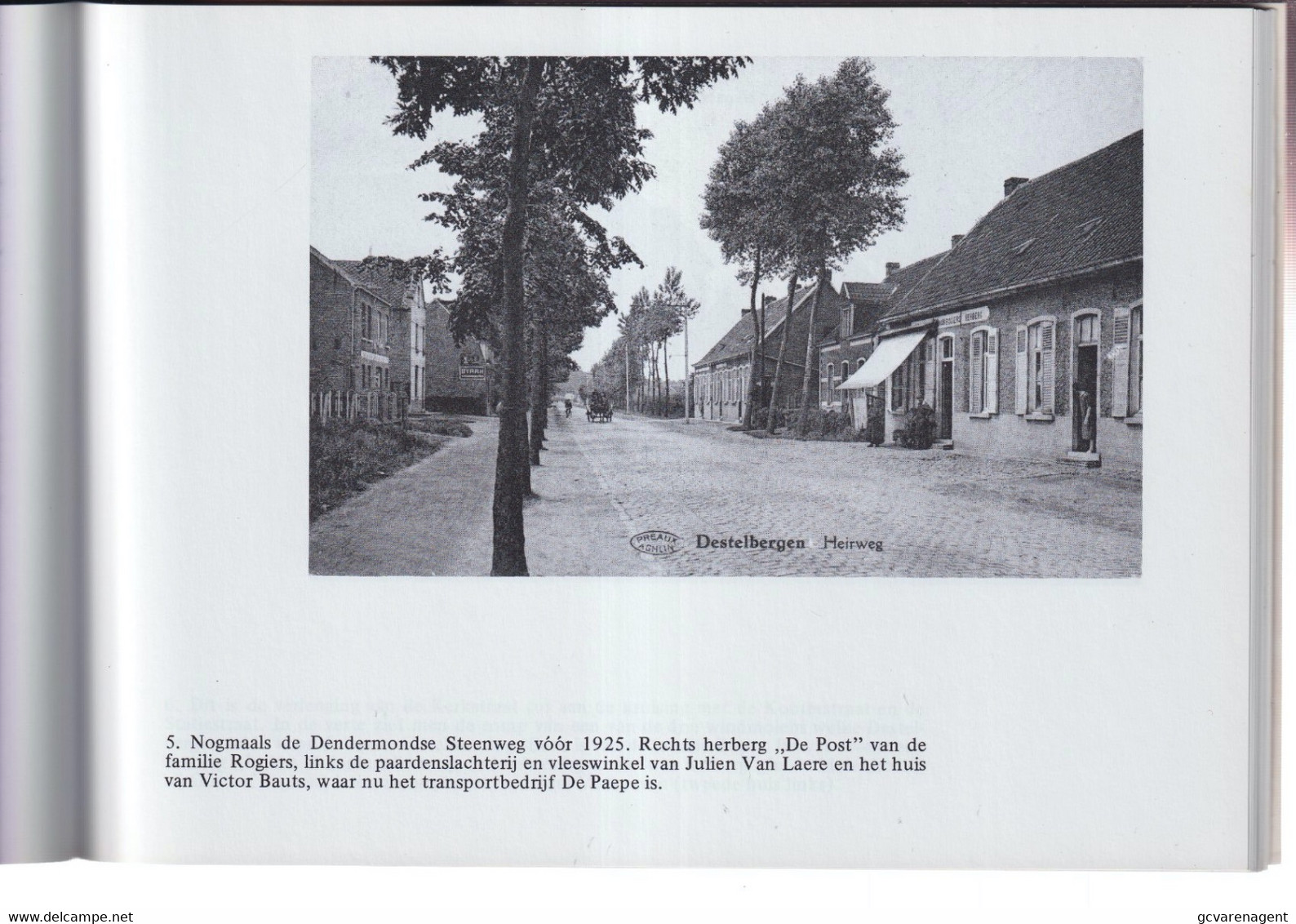 SINT AMANDSBERG DESTELBERGEN   IN OUDE PRENTKAARTEN  -   - 19.5 X 13.5 CM  MOOIE STAAT - Destelbergen