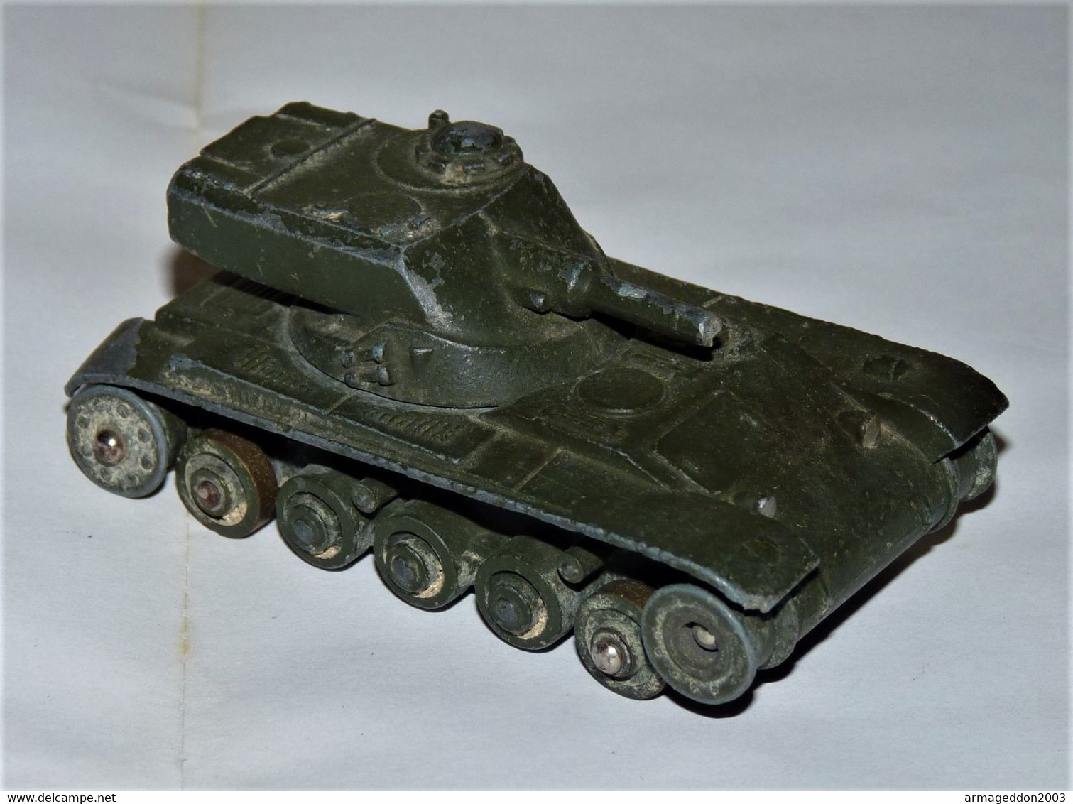 DINKY TOYS CHAR AMX VEHICULE MILITAIRE MINIATURE ANCIEN - Tanks