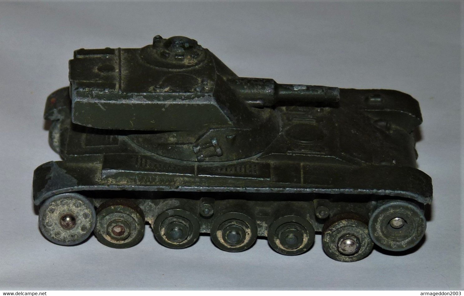 DINKY TOYS CHAR AMX VEHICULE MILITAIRE MINIATURE ANCIEN - Chars