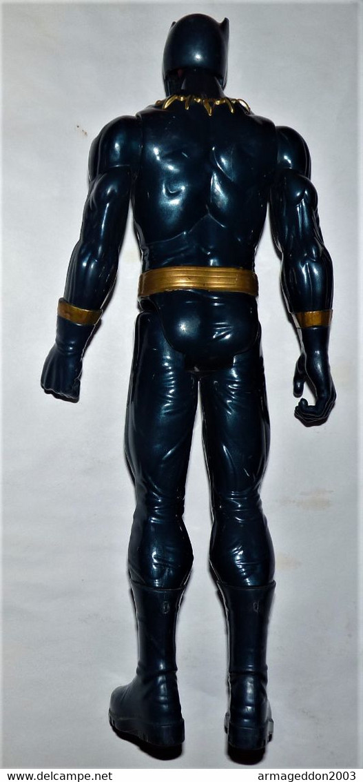 Figurine BLACK PANTHER Panthere 29 Cm Marvel Hasbro 2016 EN TBE - Other & Unclassified