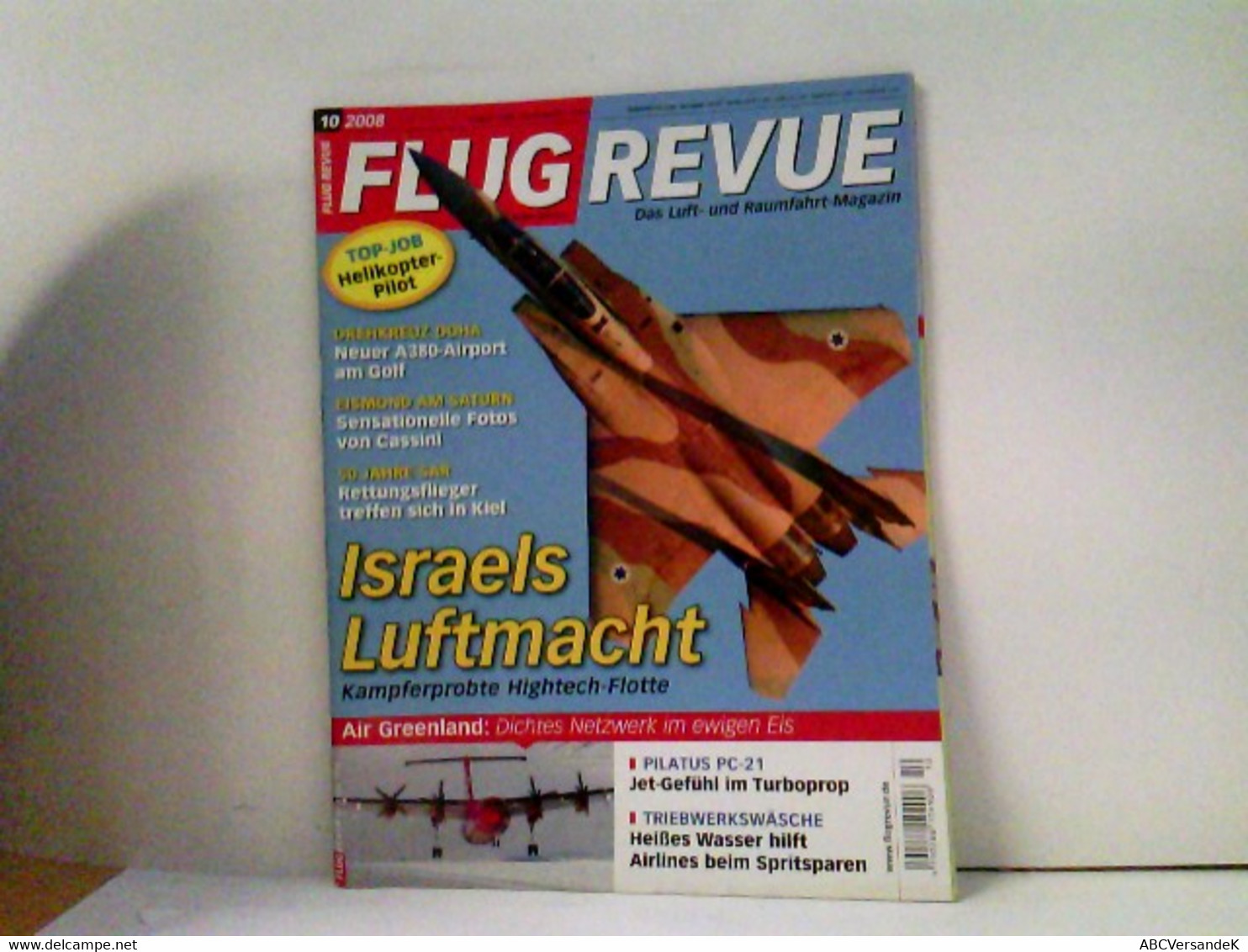 FLUG REVUE Das Luft- Und Raumfahrt-Magazin 2008-10 - Transport