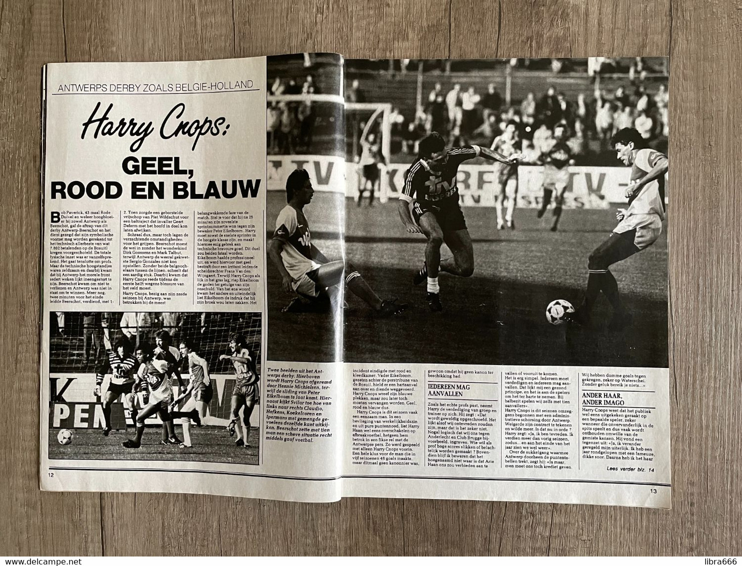 SPORT 80 Nr 43 1985 - FRANK VERCAUTEREN - URBAIN HASAERT - MAMADOU TEW Voetbal - LAURENT FIGNON Wielrennen - ECC Tennis - Deportes