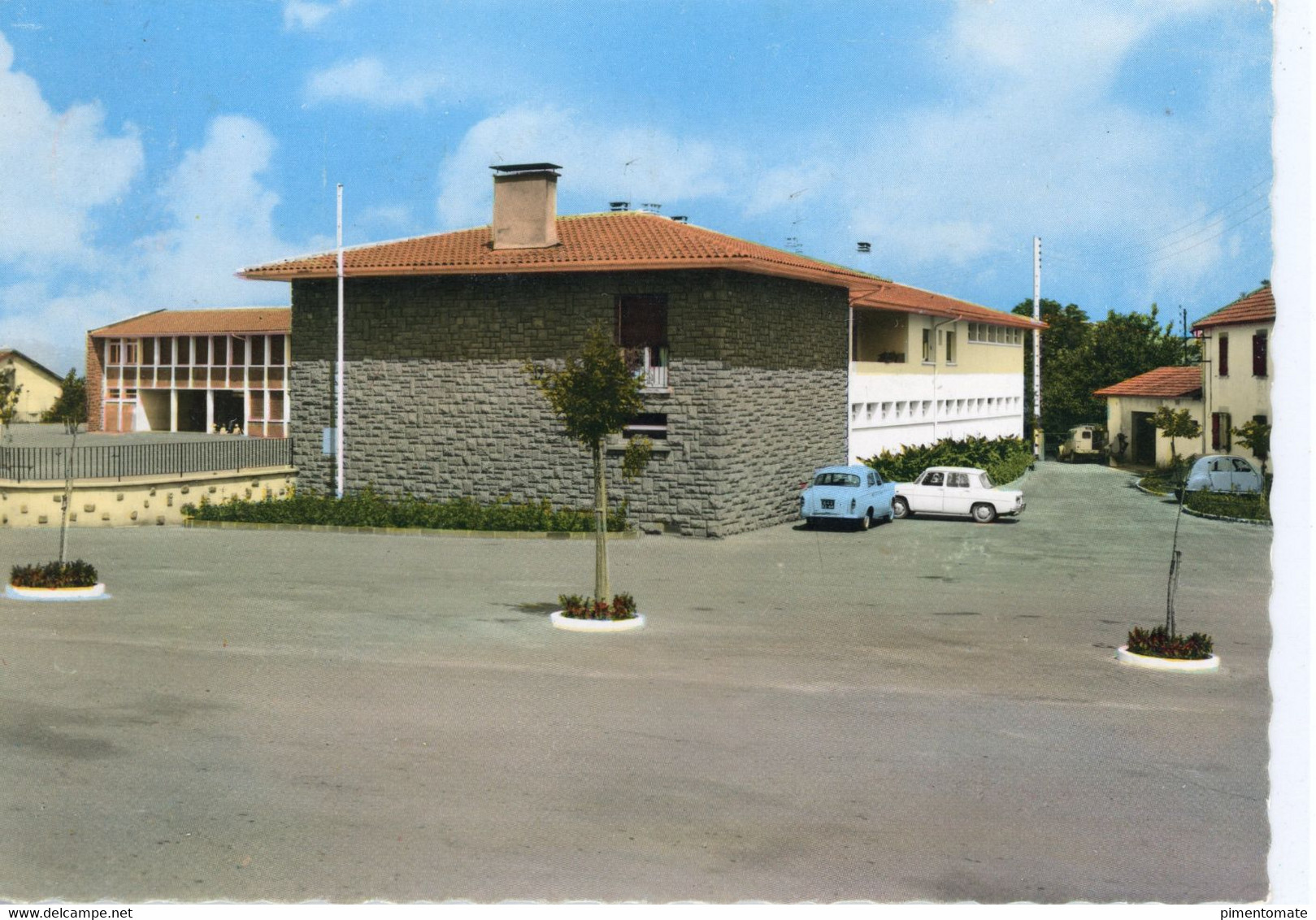 BIDACHE LE GROUPE SCOLAIRE FLAMME POSTALE 1990 - Bidache