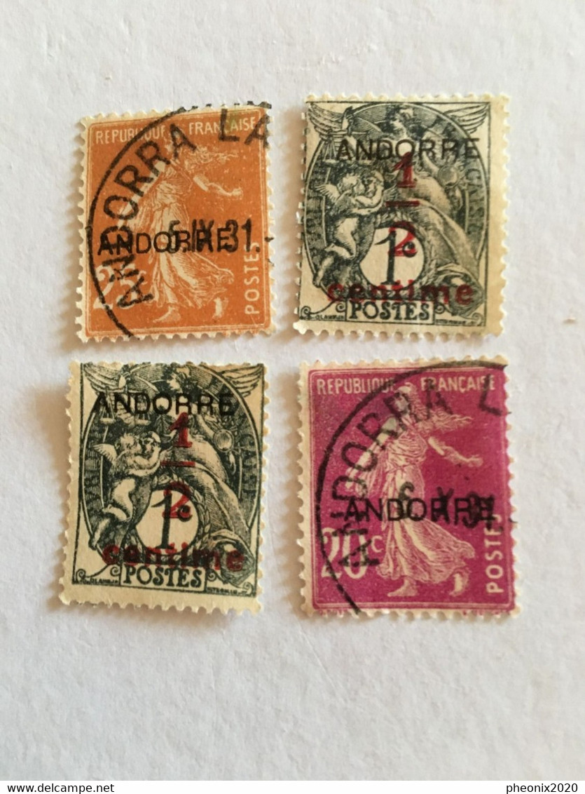 Andorra Stamps - Used Stamps