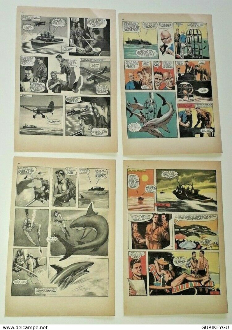 Rarissime Pages Bd BIGGLES Aux îles Bahamas Années 1960/1963 SAGE EO Rarissime Pages Bd BIGGLES Aux îles Bahamas Années - Sagédition