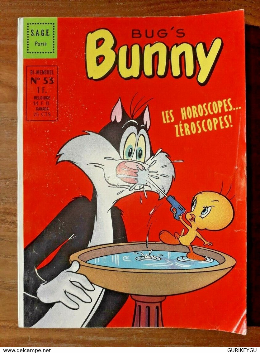 Bd Bug's Bunny N° 53 SAGE 01/06/1964 - Sagédition