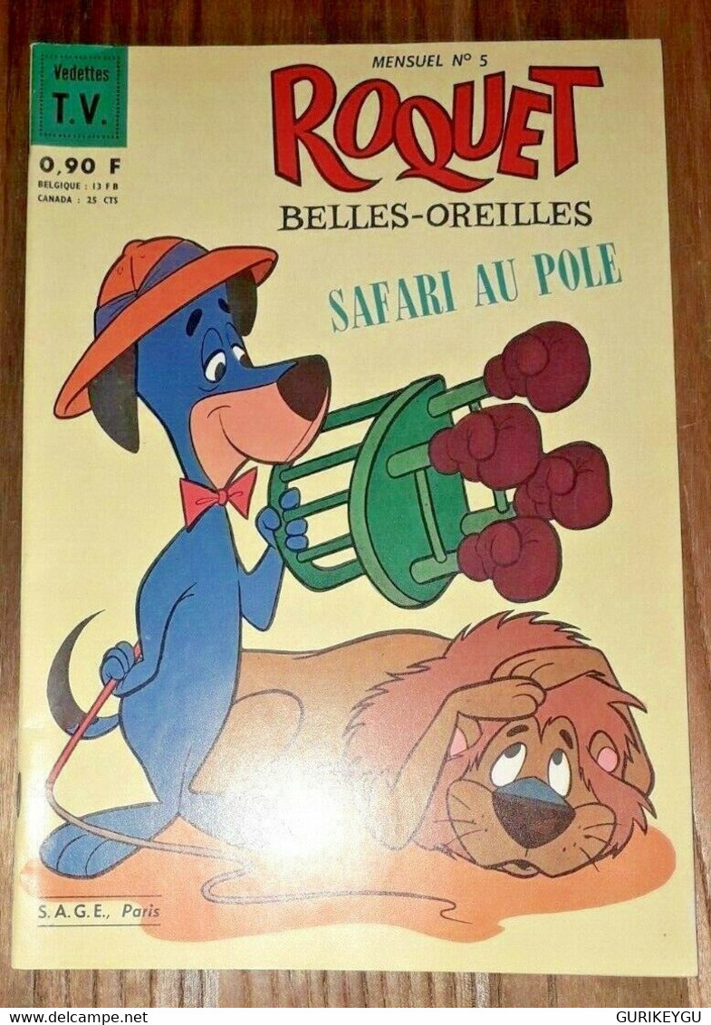 ROQUET Belles Oreilles N° 5 NEUF  Vedettes TV YOGI Pixie Dixie SAGE 1965 - Sagédition