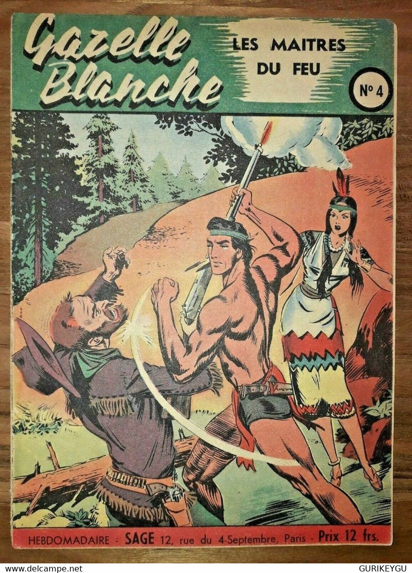 GAZELLE BLANCHE  N° 4 SAGE  De 1949  BIEN   EO - Sagédition