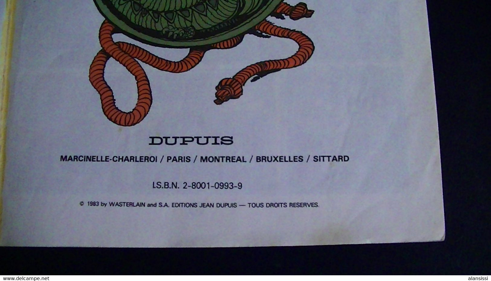 Jeannette Poitu Le Dragon Vert Première édition Souple  1983 Dupuis N° 7 Bon état - Jeannette Pointu