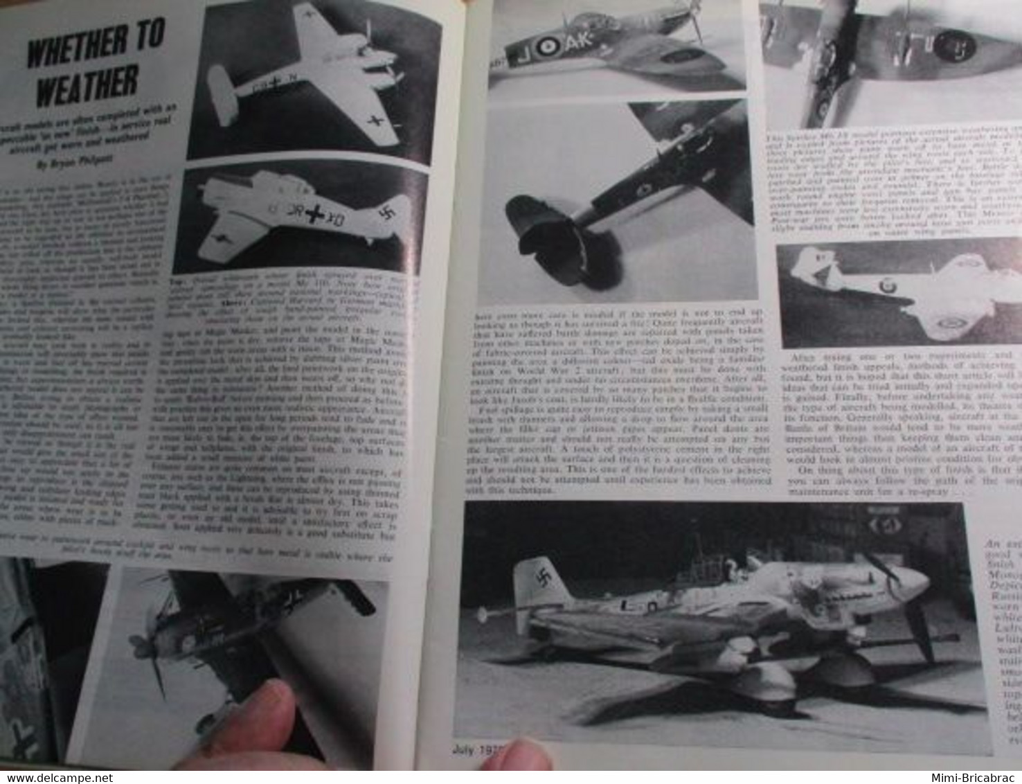 AIRFIXMAG2021 Revue Maquettisme En Anglais AIRFIX MAGAZINE De Juillet 1972 , TBE , Sommaire En Photo 3 - Gran Bretaña