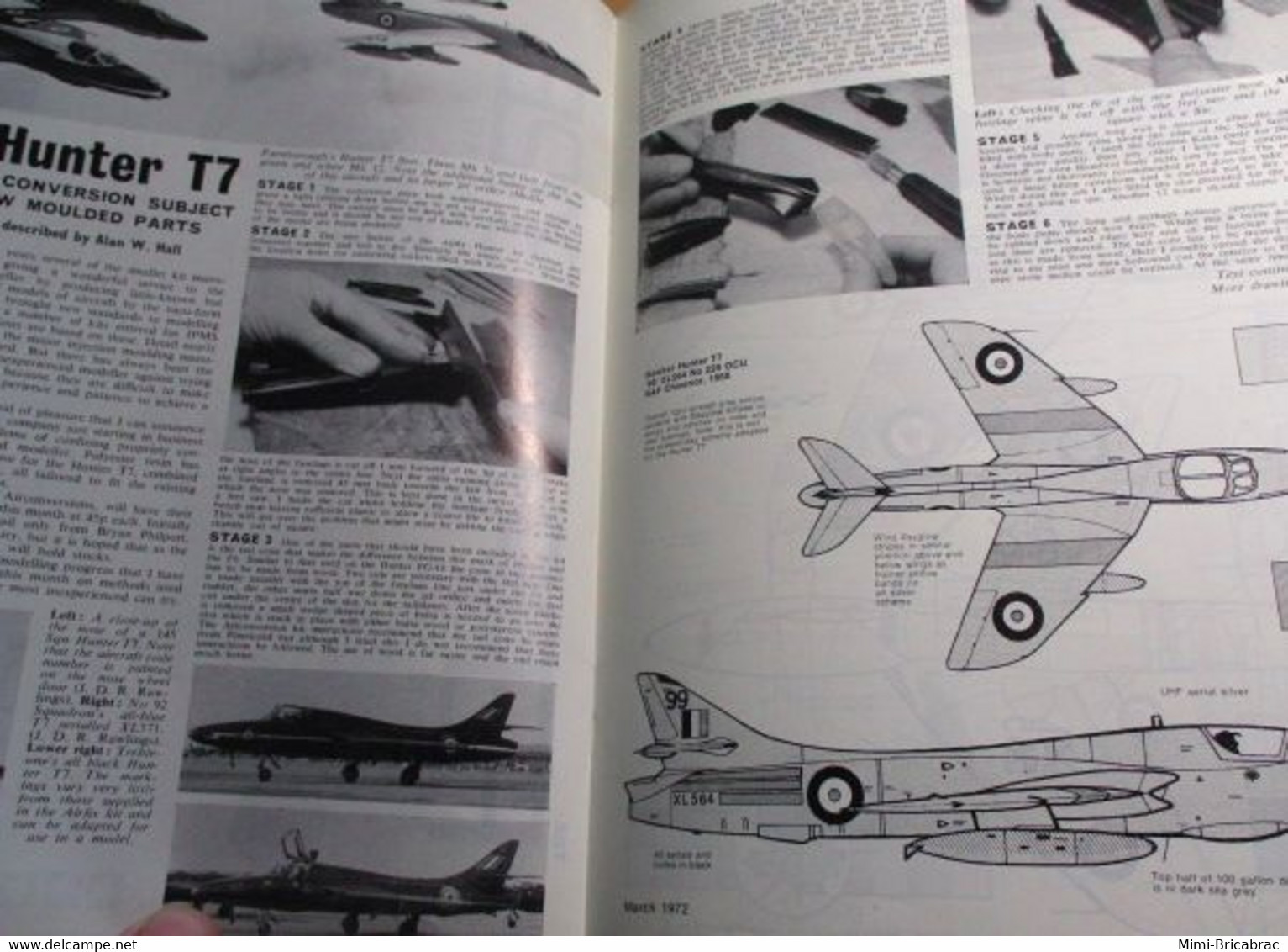 AIRFIXMAG2021 Revue Maquettisme En Anglais AIRFIX MAGAZINE De Mars 1972 , TBE , Sommaire En Photo 3 - Gran Bretaña