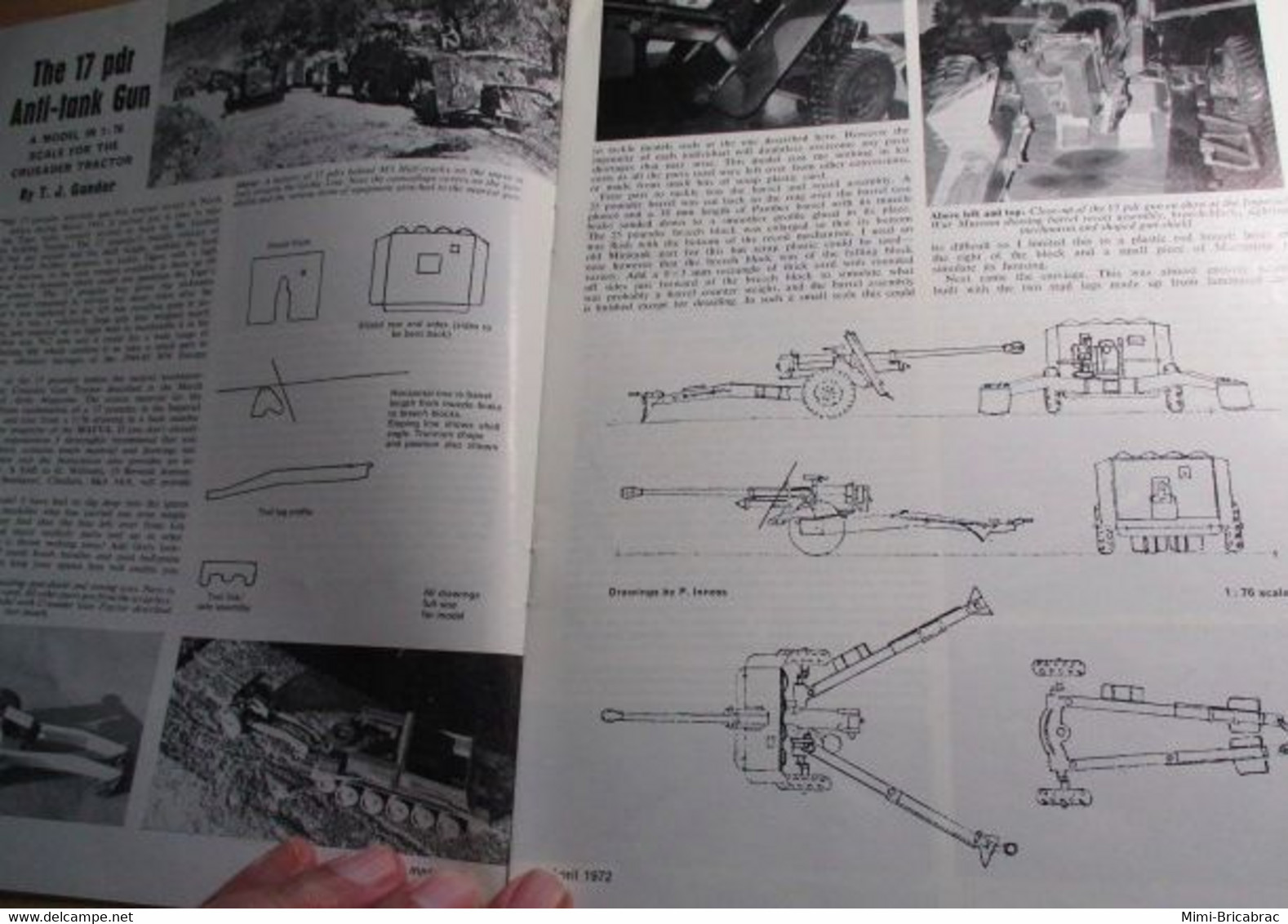 AIRFIXMAG2021 Revue Maquettisme En Anglais AIRFIX MAGAZINE De Avril 1972 , TBE , Sommaire En Photo 3 - Great Britain