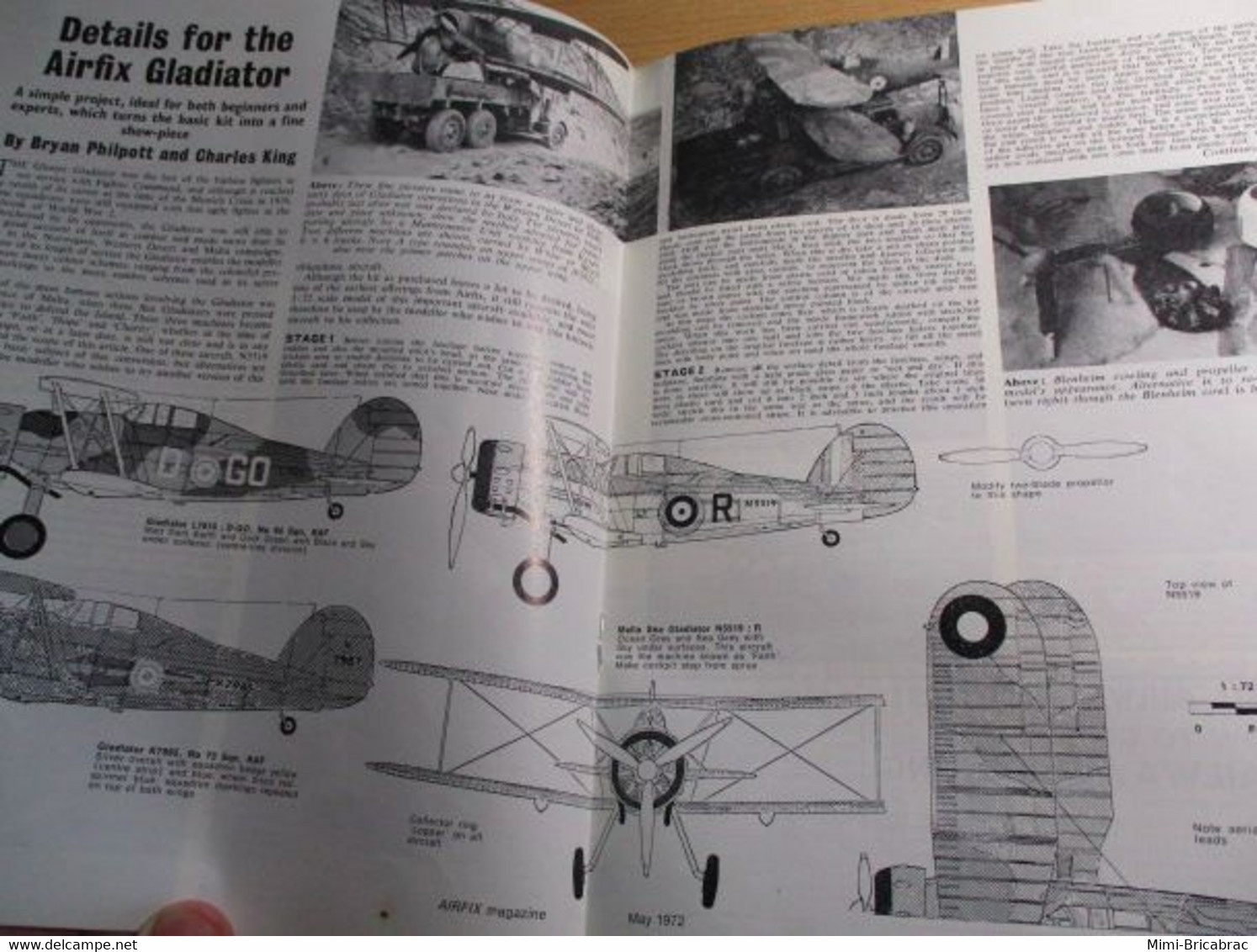 AIRFIXMAG2021 Revue Maquettisme En Anglais AIRFIX MAGAZINE De May 1972 , TBE , Sommaire En Photo 3 - Groot-Britannië