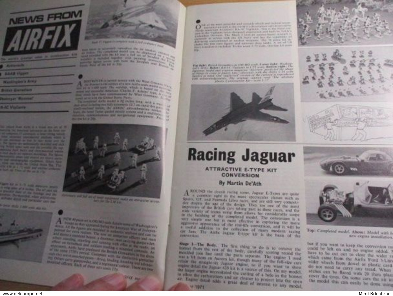 AIRFIXMAG2021 Revue Maquettisme En Anglais AIRFIX MAGAZINE De Octobre 1971 , TBE , Sommaire En Photo 3 - Great Britain