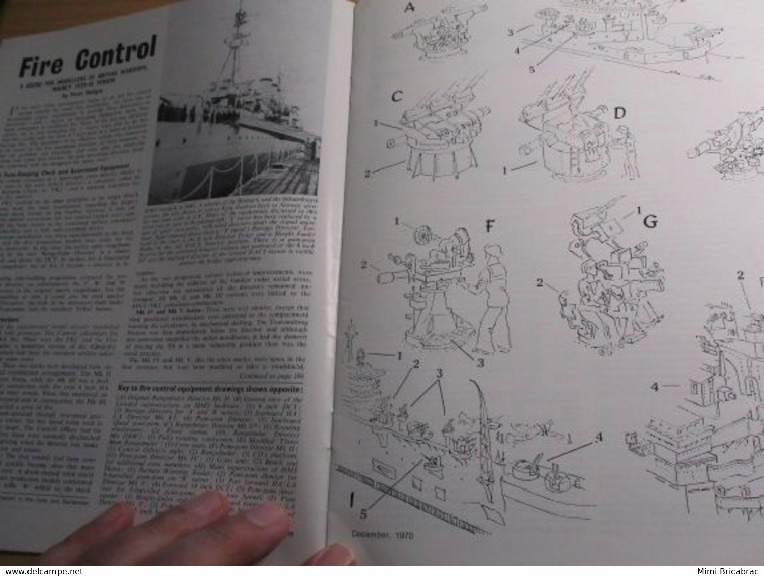 AIRFIXMAG2021 Revue Maquettisme En Anglais AIRFIX MAGAZINE De Décembre 1970 , TBE , Sommaire En Photo 3 - Great Britain