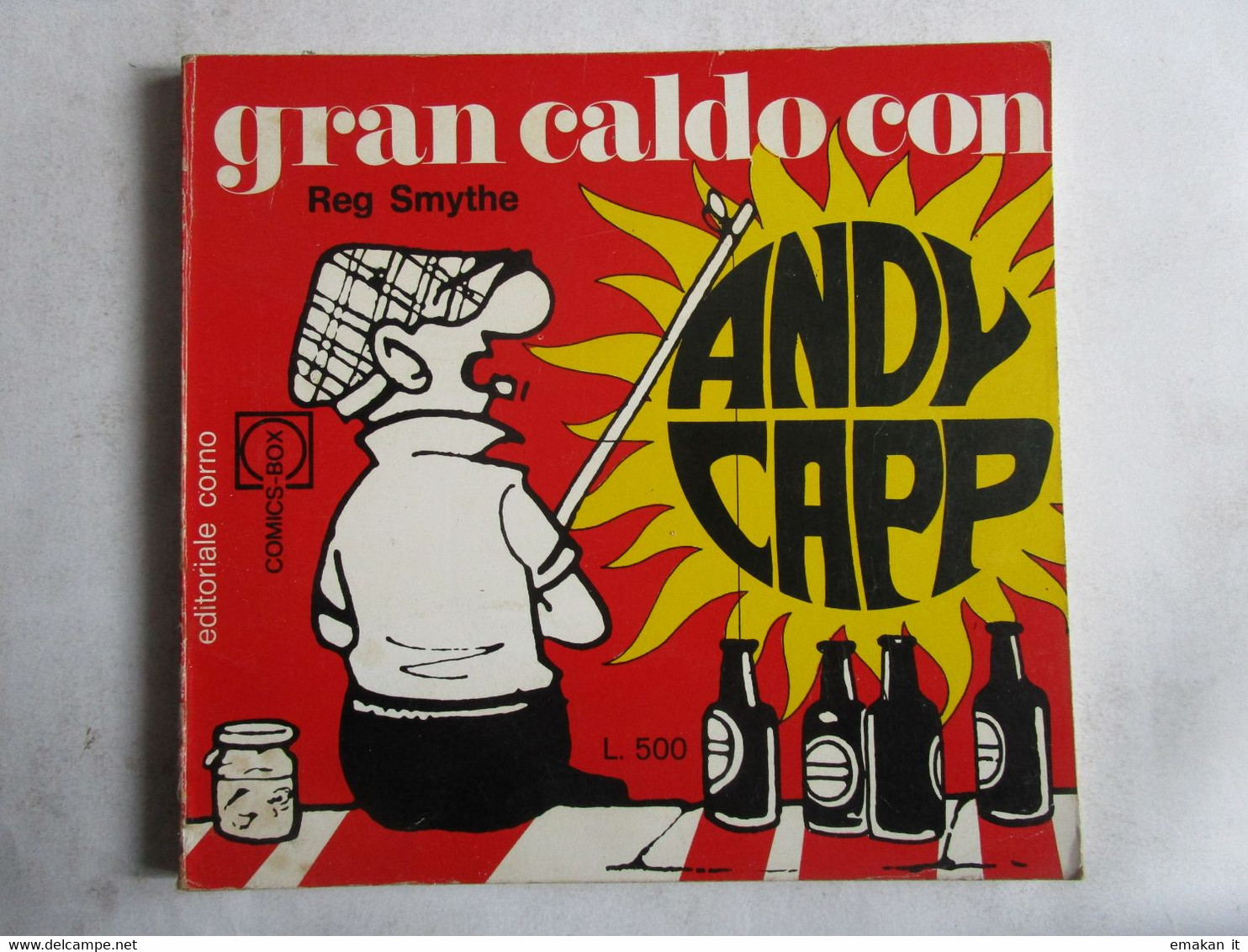 # ANDY CAPP N 18 / 1972 / COMICS BOX / GRAN CALDO - Prime Edizioni