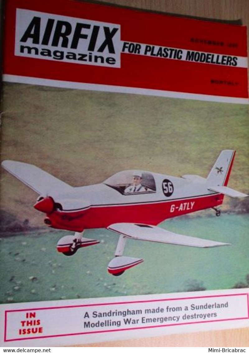 AIRFIXMAG2021 Revue Maquettisme En Anglais AIRFIX MAGAZINE De Novembre 1969 , TBE , Sommaire En Photo 3 - Gran Bretagna