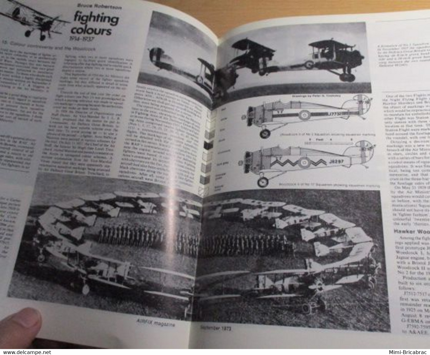 AIRFIXMAG2021 Revue Maquettisme En Anglais AIRFIX MAGAZINE De Septembre 1973 , TBE , Sommaire En Photo 3 - Gran Bretaña