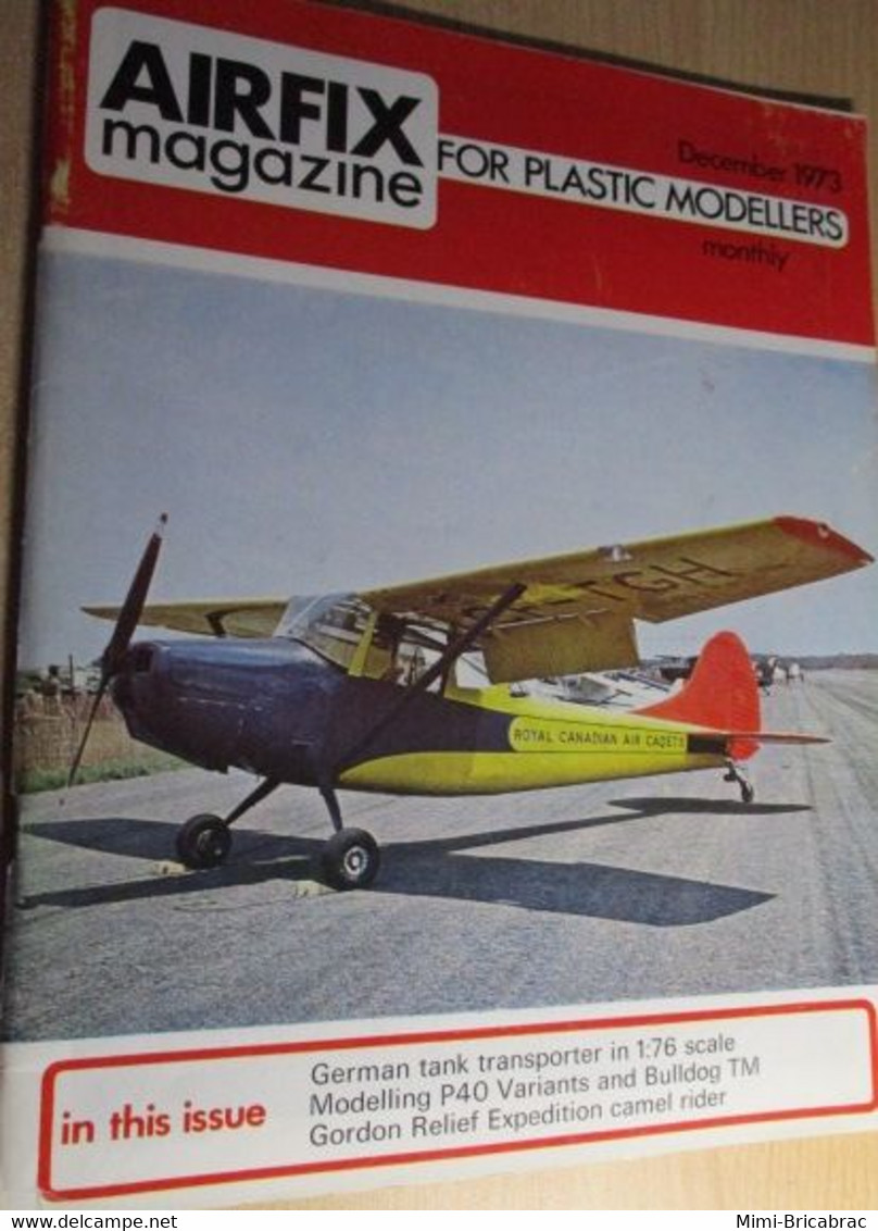 AIRFIXMAG2021 Revue Maquettisme En Anglais AIRFIX MAGAZINE De Décembre 1973 , TBE , Sommaire En Photo 3 - Great Britain