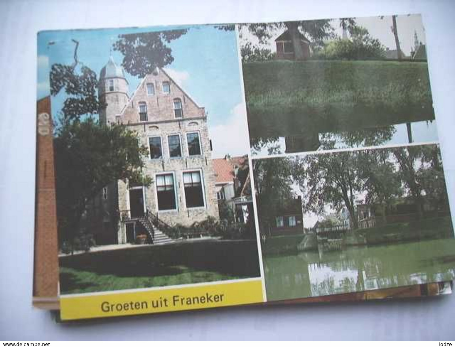 Nederland Holland Pays Bas Franeker Met Statig Huis - Franeker