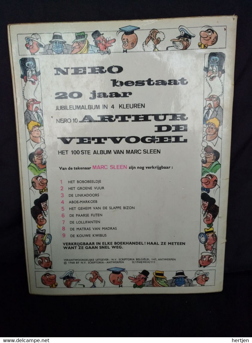 Arthur De Vetvogel, Nero 10, 1968, Eerste Druk - Nero