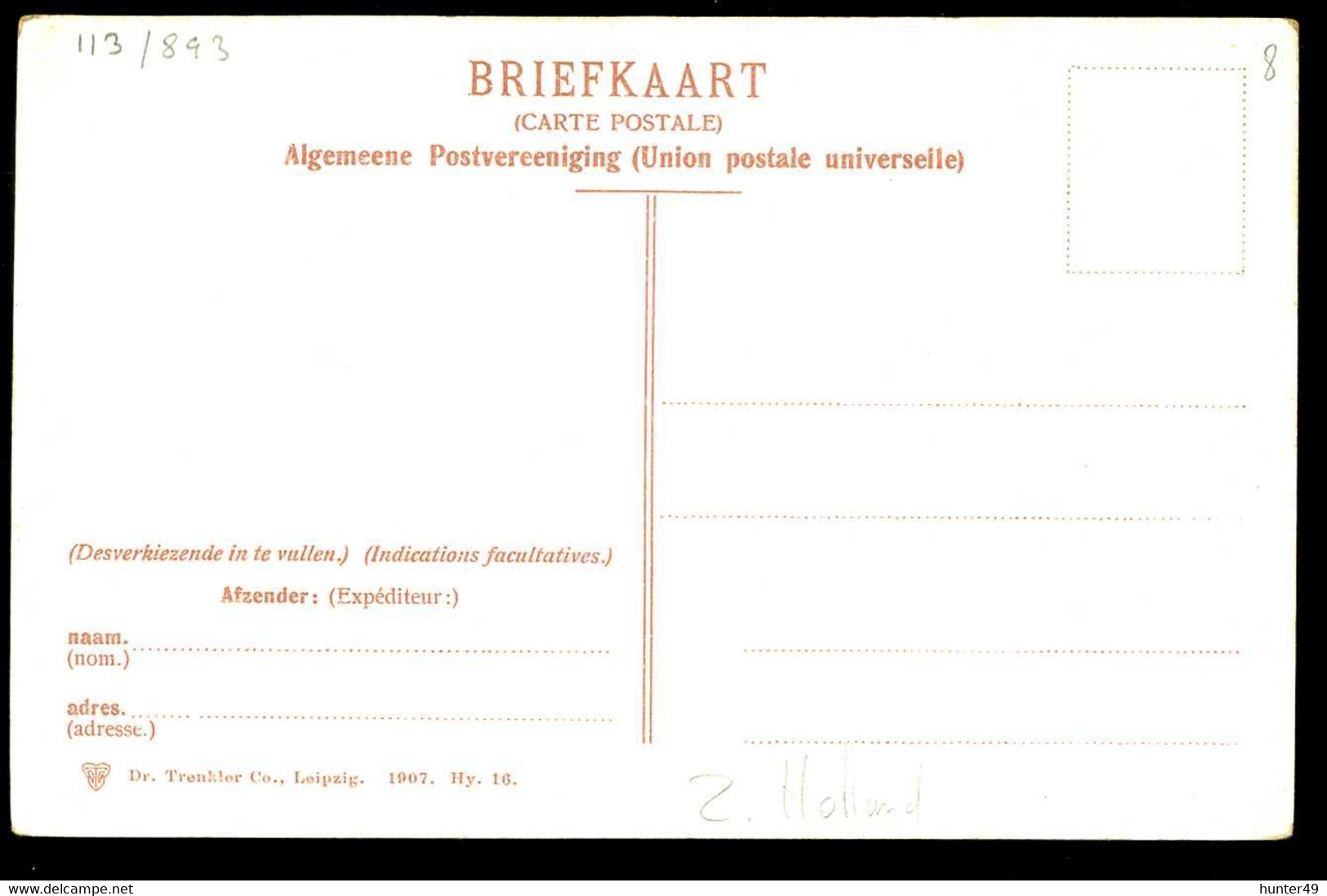 Tulpenvelden Bij Lisse Trenkler 1907 - Lisse