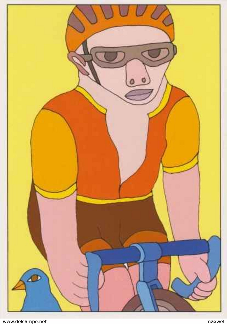 Cpm 1741/430 ERGON - Homme à Bicyclette  - Vélo - Cyclisme - Bicycle - Cycle - Illustrateurs - Illustrateur - Ergon