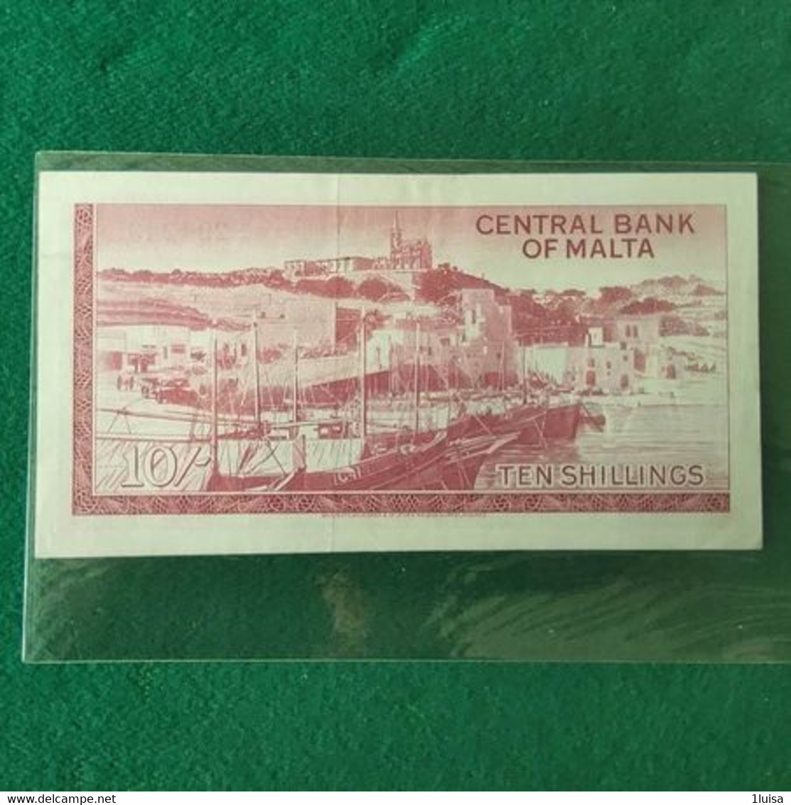 MALTA 10 SHILLINGS 1957