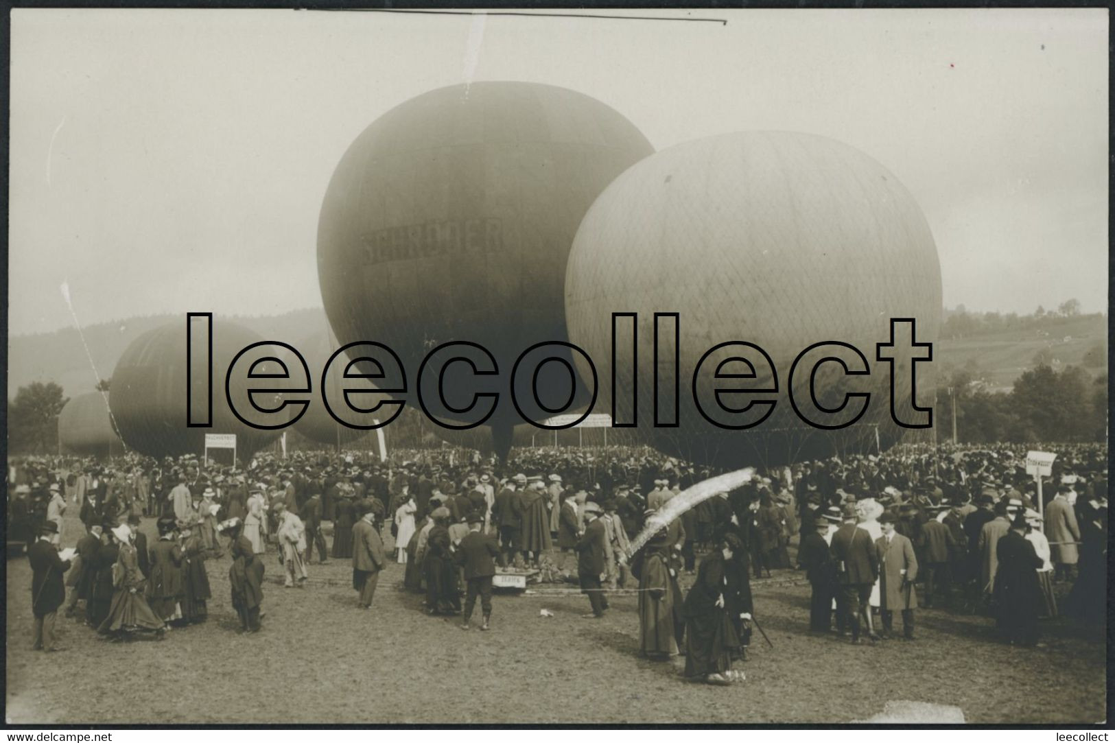 Suisse - ZH Schlieren - Zürich - Ballon - Gordon Bennett 1909 - Schlieren