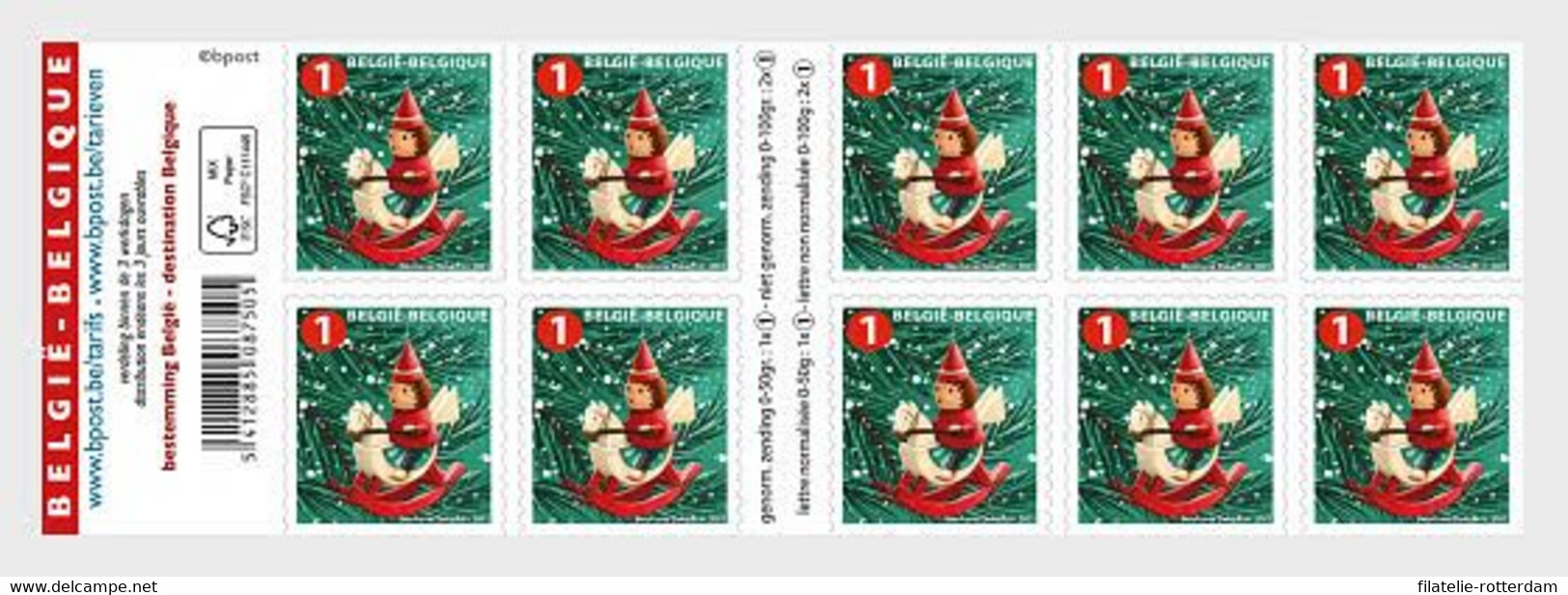 België / Belgium - Postfris / MNH - Booklet Kerstmis 2021 - Neufs