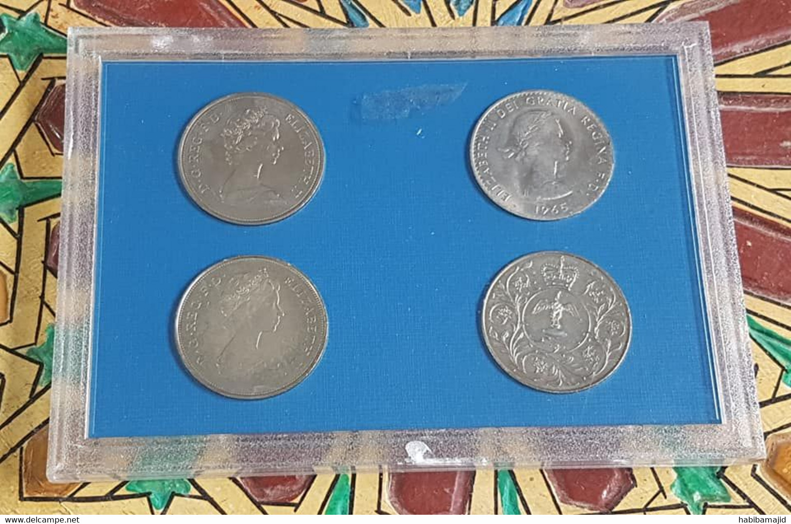 GB : Spéciale Coffret De 4 Pièces De Monnaie Couronnes De Grande-Bretagne 1965/1980 - 30 € Au Lieu De 35 € - Mint Sets & Proof Sets