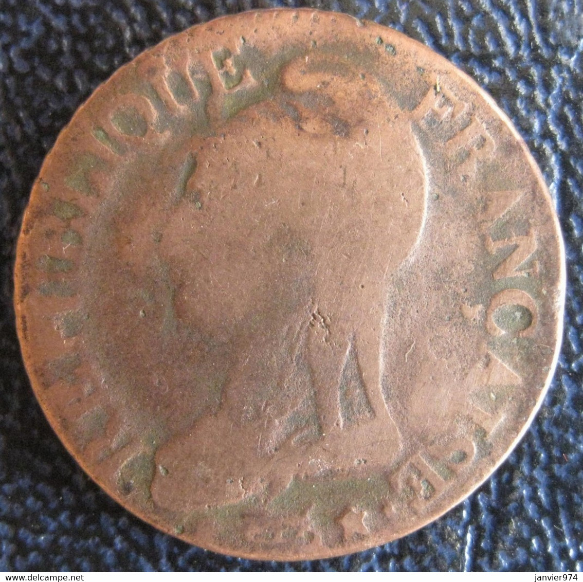Cinq Centimes Dupré AN 6/5 BB Strasbourg, Référence Le Franc 19 - 1795-1799 Directoire (An IV – An VIII)