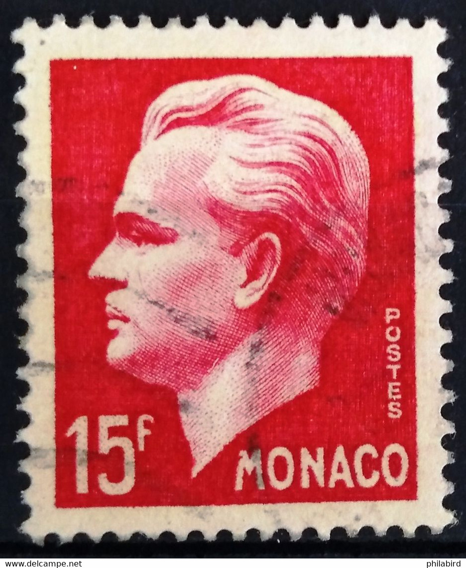 MONACO                       N° 348                  OBLITERE - Oblitérés