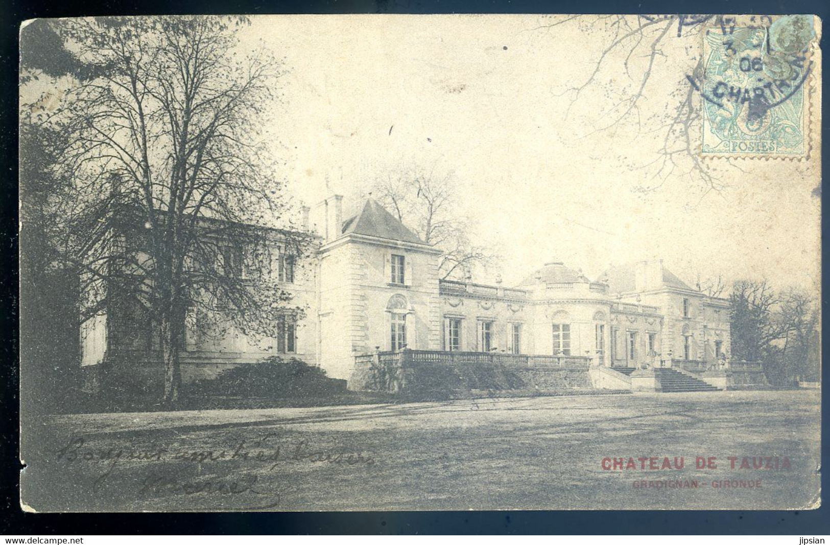 Cpa Du 33  Gradignan Château De Tauzia SPT21-70 - Gradignan